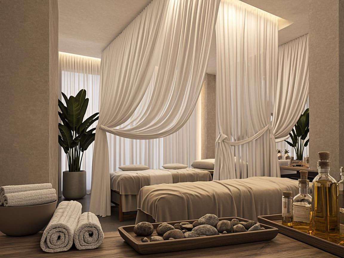 Ambiente do centro de estética